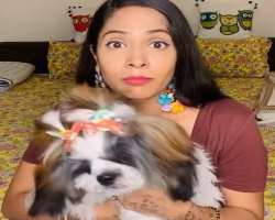 The star also has a furry member in her family.